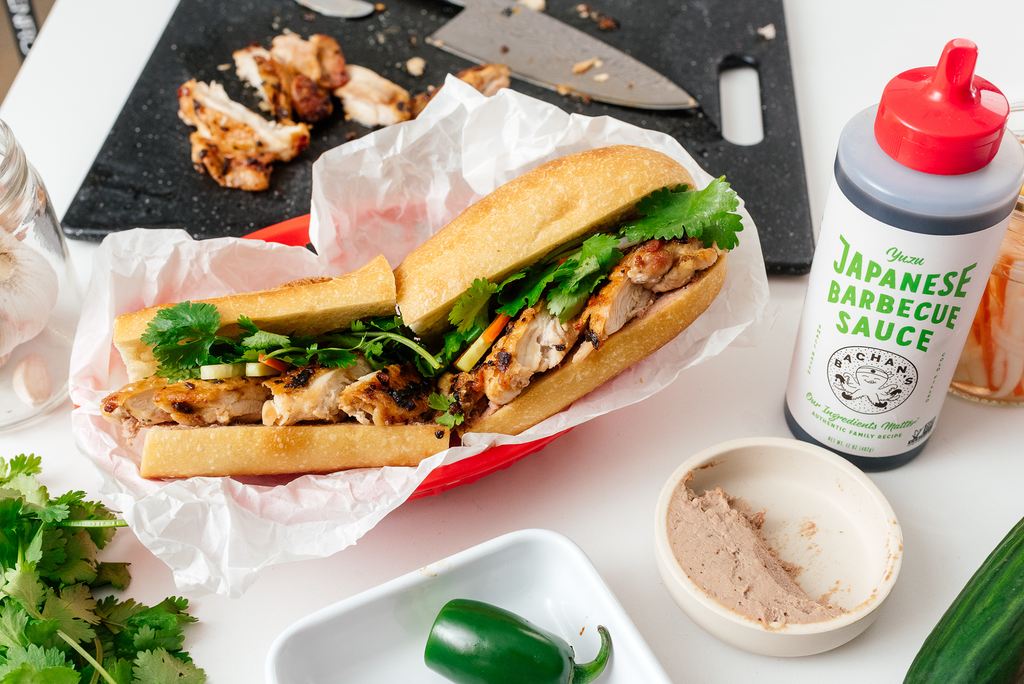 Grilled Chicken Banh Mi Grilled Chicken Banh Mi
