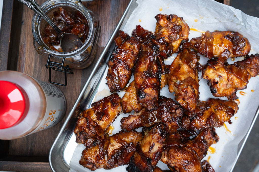 Bourbon Bacon Jam Chicken Wings Bourbon Bacon Jam Chicken Wings