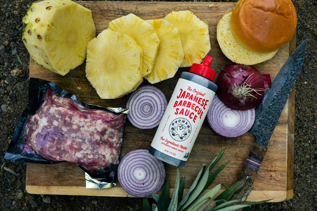 Pineapple Pork Burger Pineapple Pork Burger
