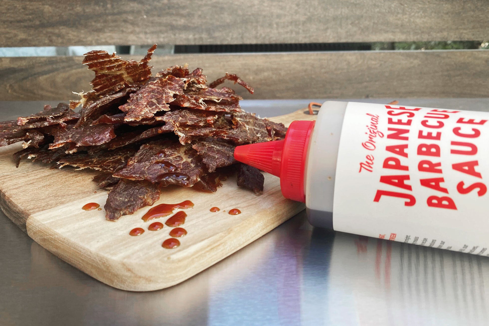 Barbecue Marinated Venison Jerky Strips