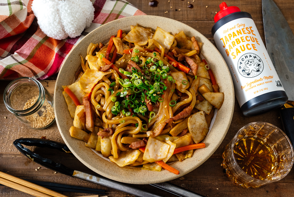 Leftover Sweet & Spicy Yakiudon Leftover Sweet & Spicy Yakiudon