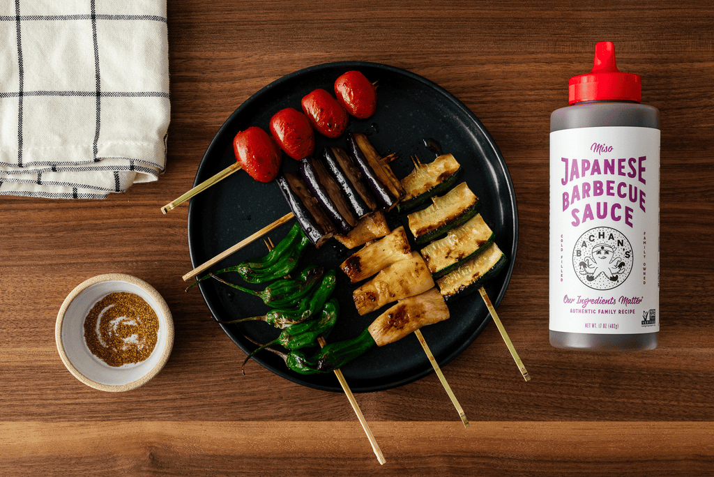 Miso Veggie Skewers Miso Veggie Skewers