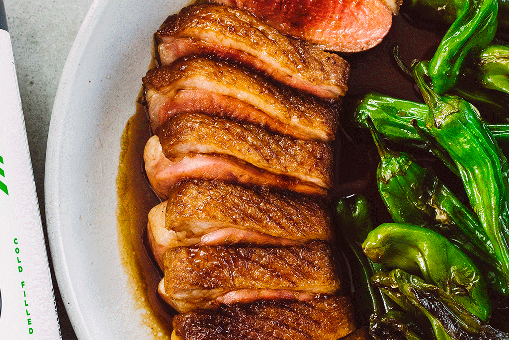 Yuzu Pan Seared Duck Yuzu Pan Seared Duck