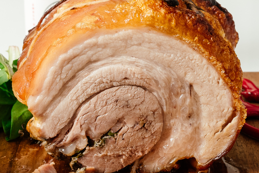 Herb Stuffed Porchetta Herb Stuffed Porchetta