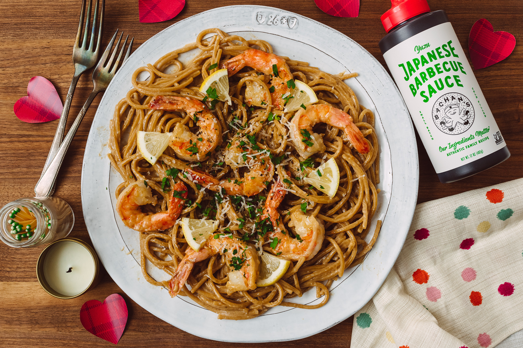 Yuzu & Garlic Shrimp Pasta Yuzu & Garlic Shrimp Pasta