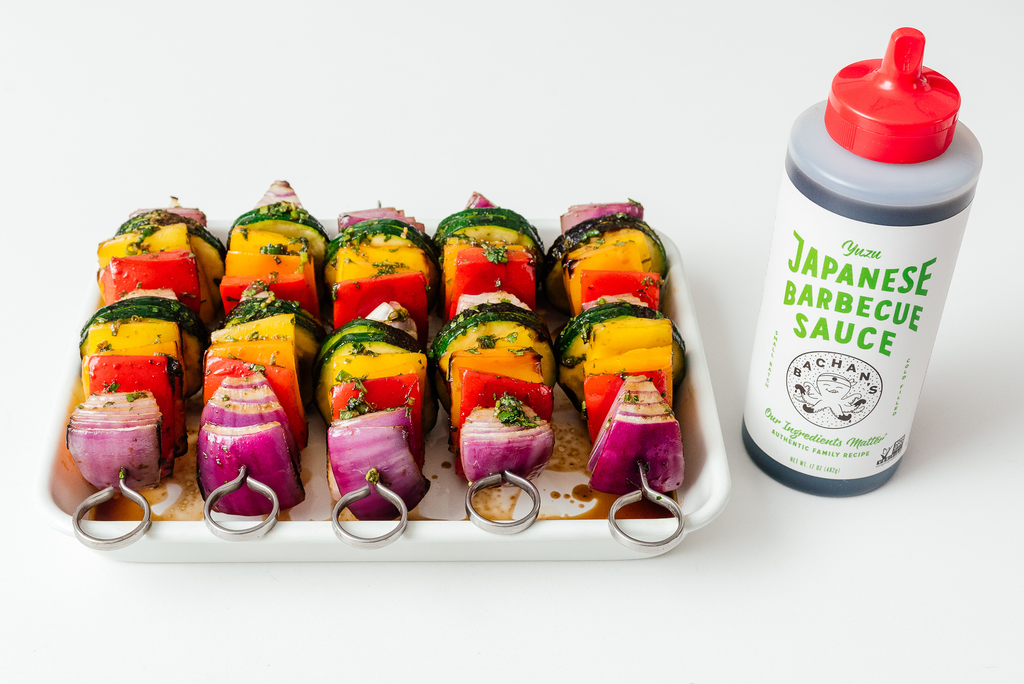 Yuzu Veggie Skewers Yuzu Veggie Skewers