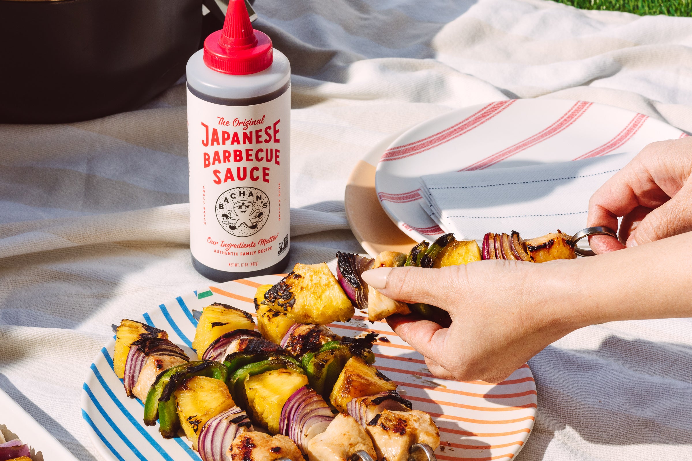 Pineapple Chicken Kabobs – Bachan's