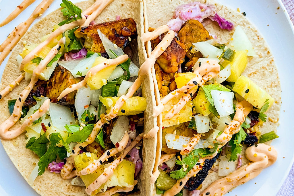 BBQ Tempeh Tacos BBQ Tempeh Tacos