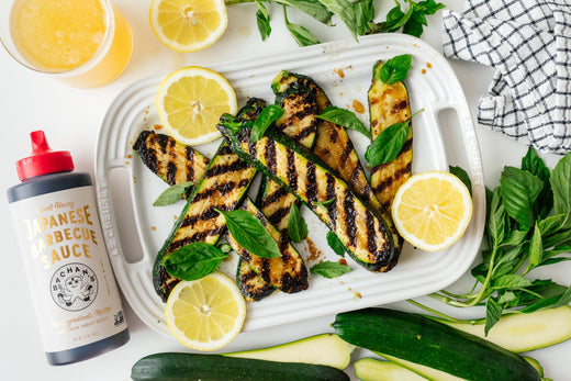 Grilled Zucchini Steaks &ndash; Bachan's