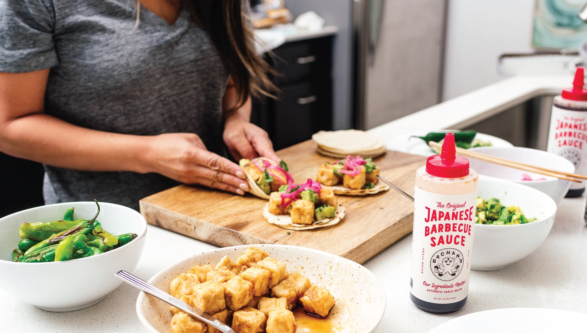 Crispy Tofu Tacos – Bachan's