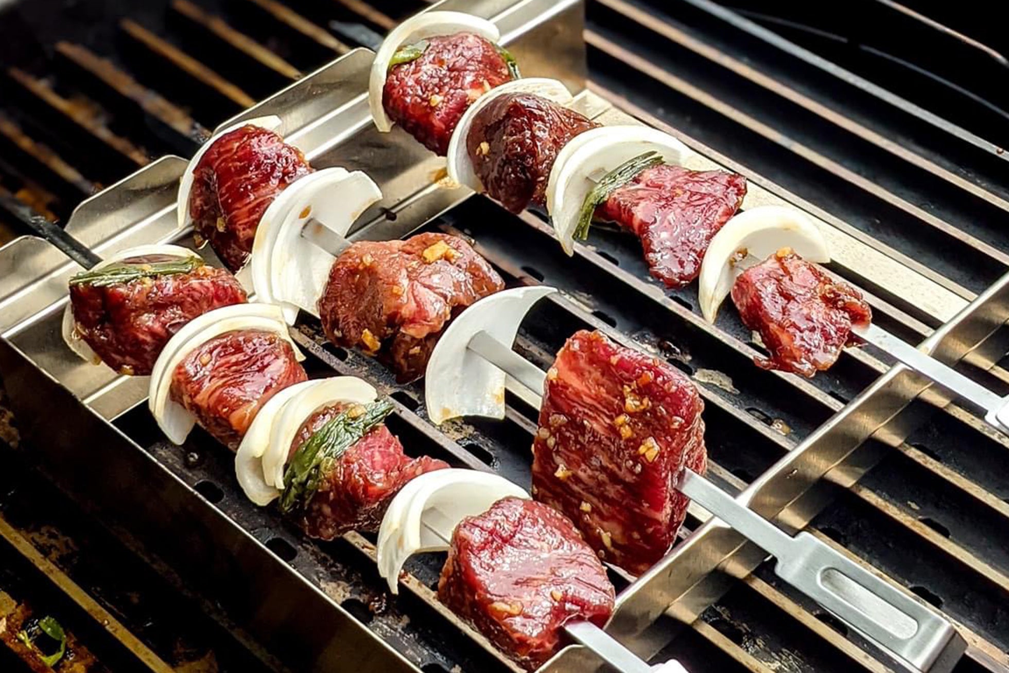 Wagyu Beef Kabobs Bachan s