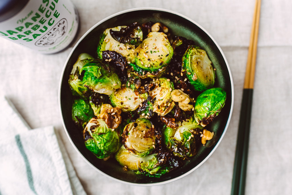 Air Fried Yuzu Brussel Sprouts