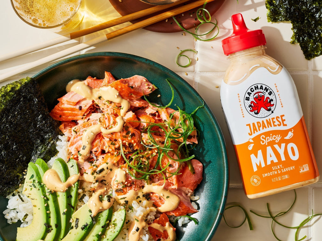 Spicy Salmon Rice Bowl