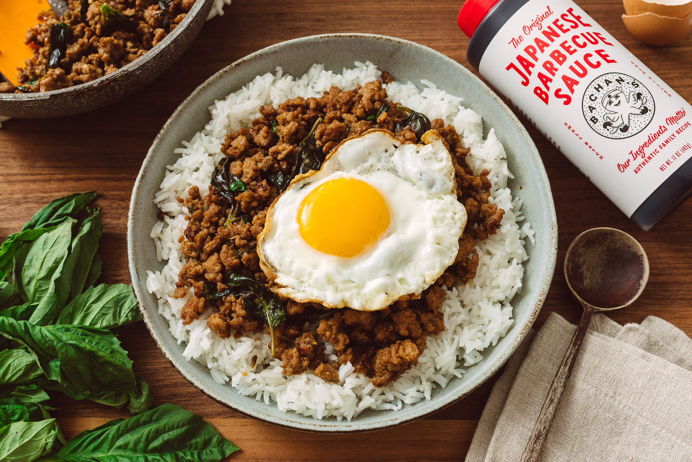 Quick & Easy Basil Chicken – Bachan's