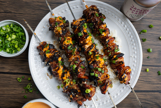 Miso Chicken Skewers