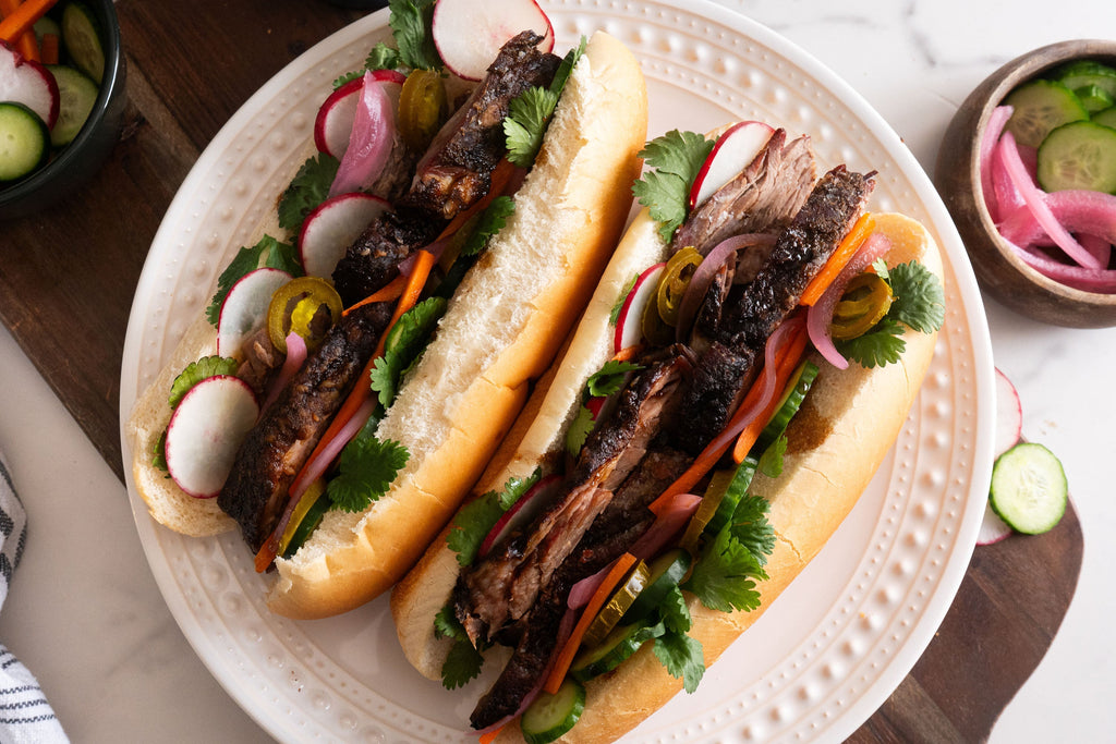 Banh Mi Brisket Sandwich