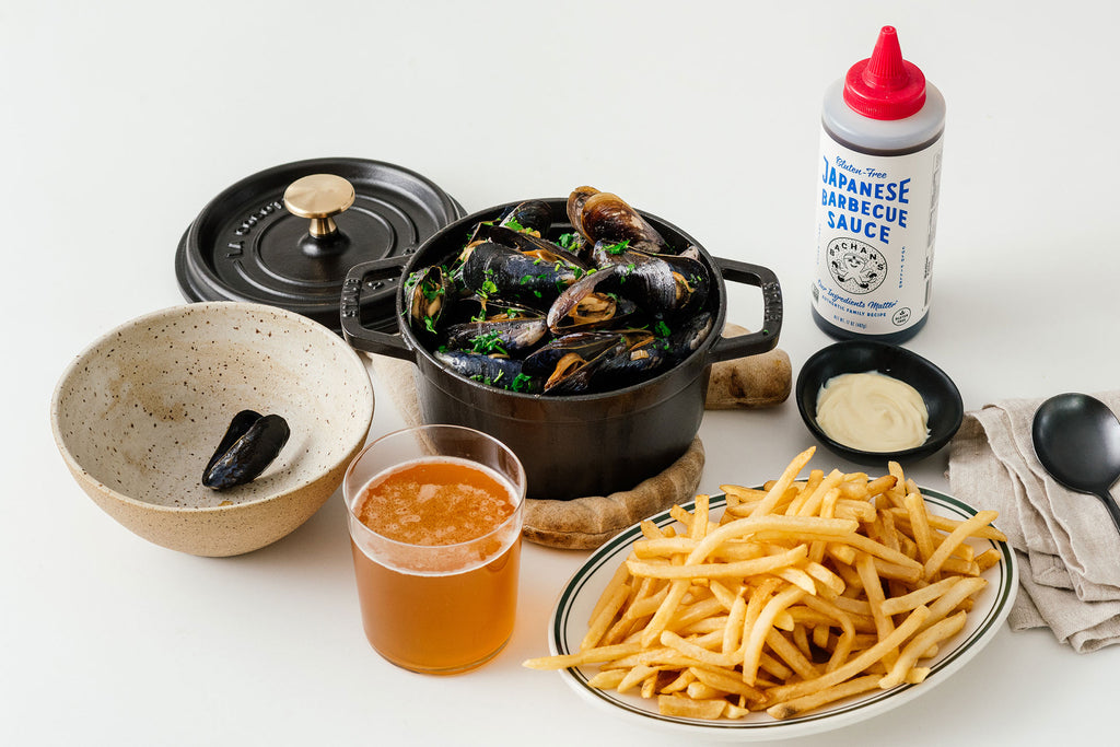 Gluten-Free Mussels & Fries