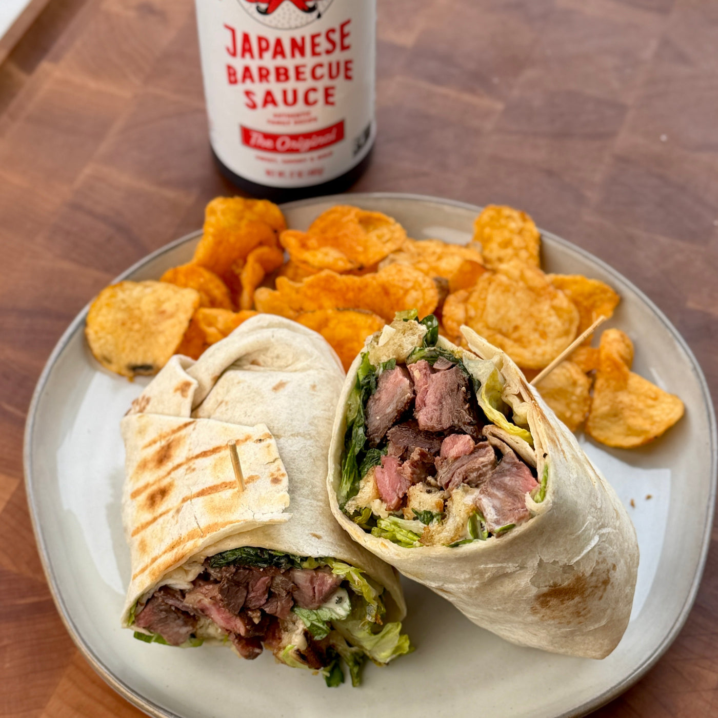 Grilled Steak Caesar Wrap