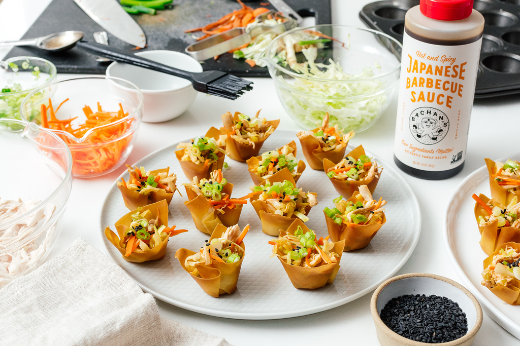 Spicy Wonton Cups