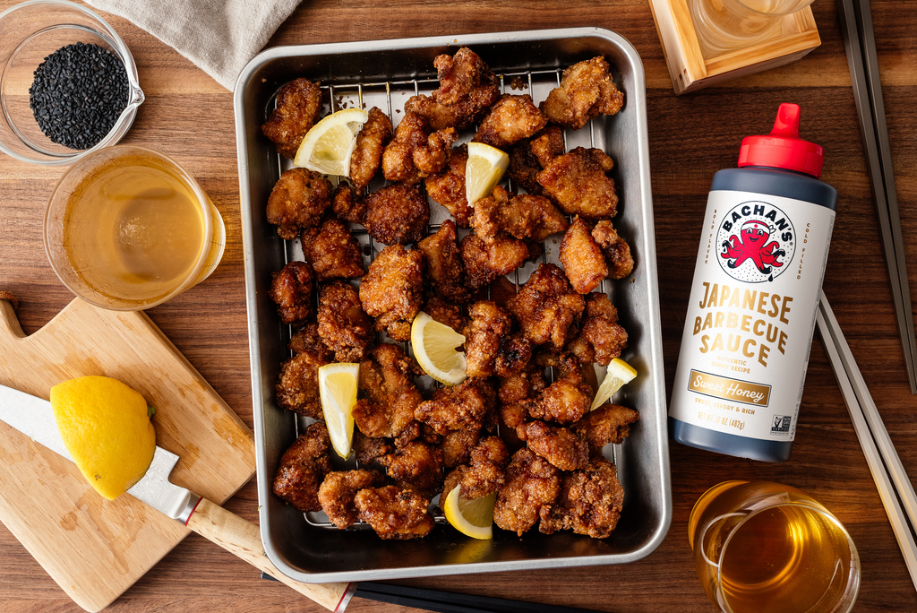 Sweet Honey Chicken Karaage