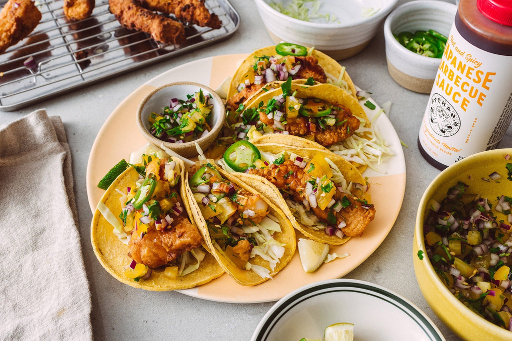 Sweet & Spicy Fish Tacos