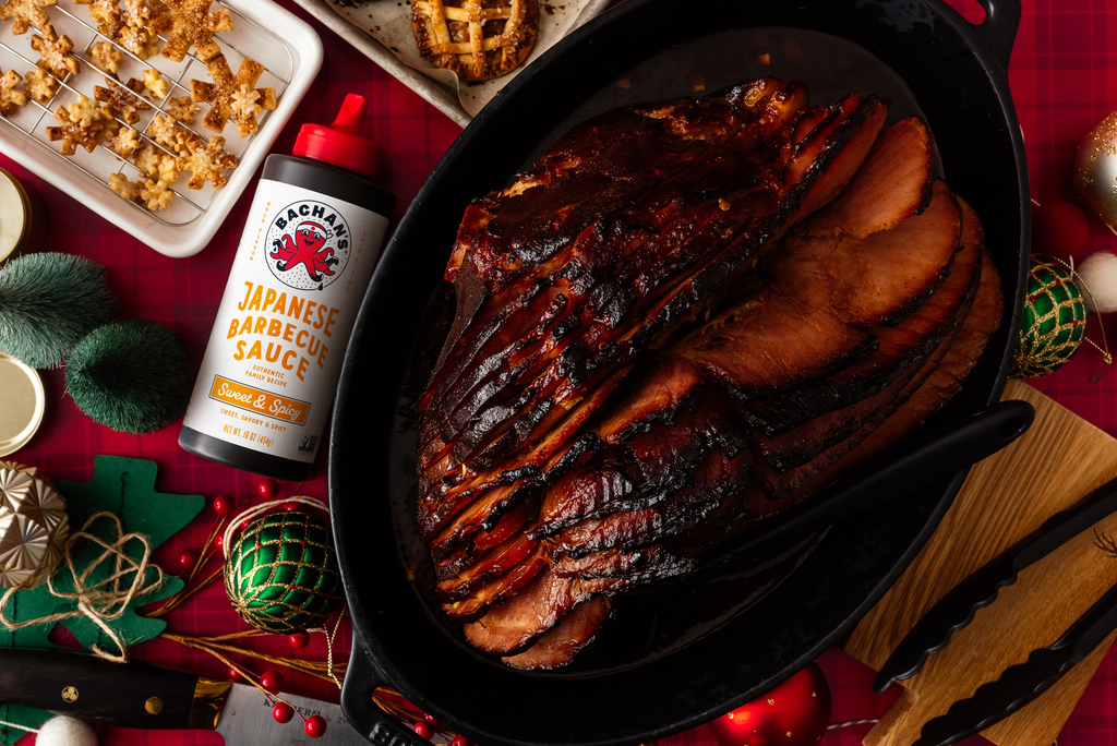 Sweet & Spicy Glazed Ham