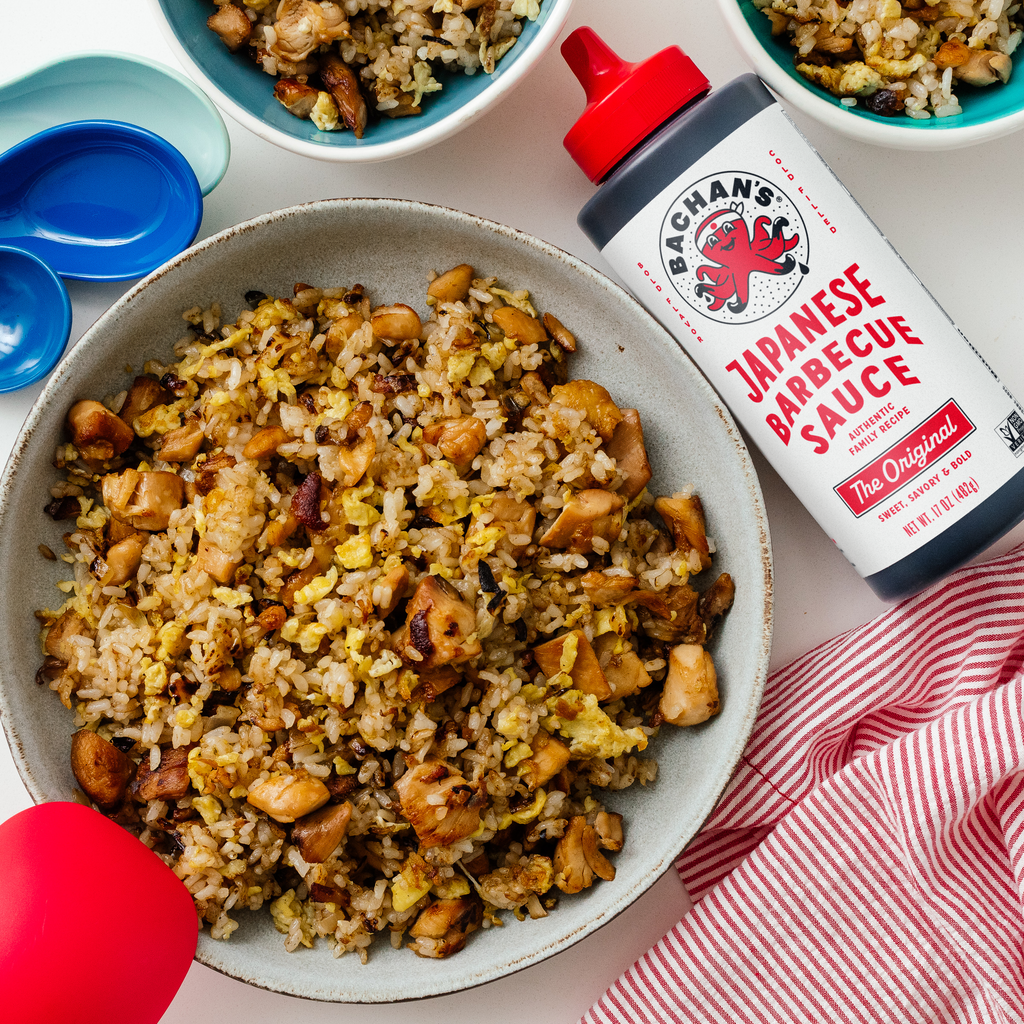 BBQ Leftover Fried Rice