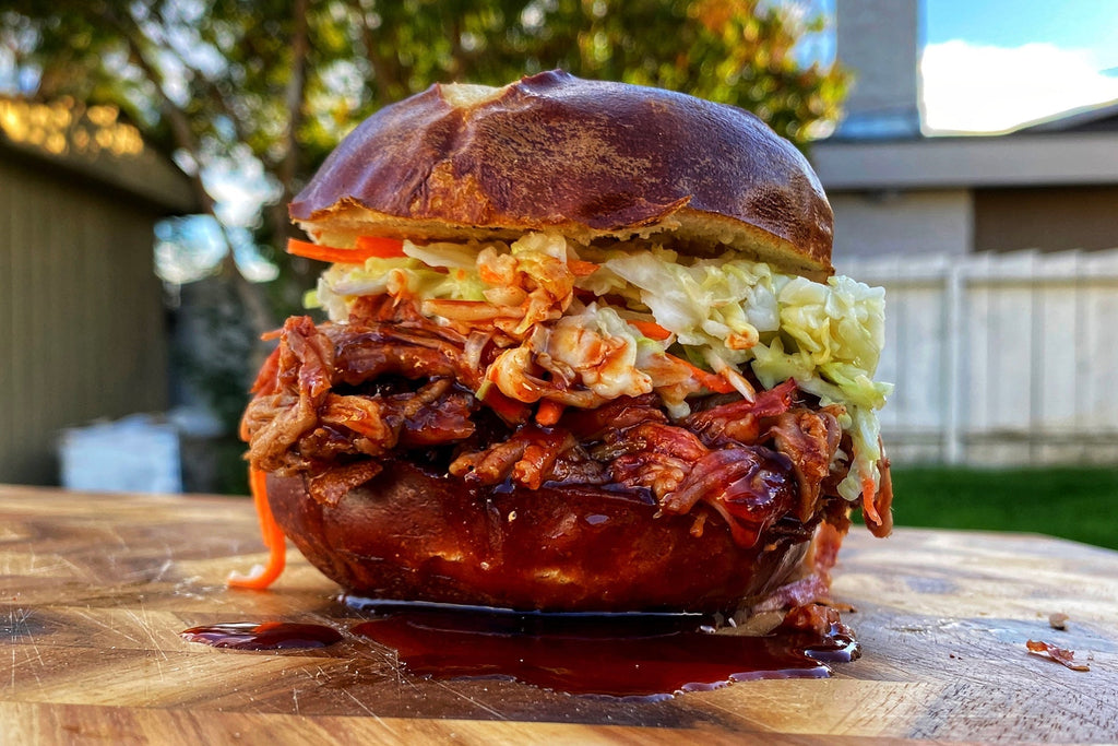Spicy Pulled Pork Sandwich