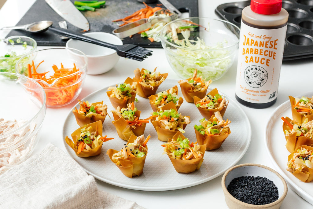 Spicy Wonton Cups
